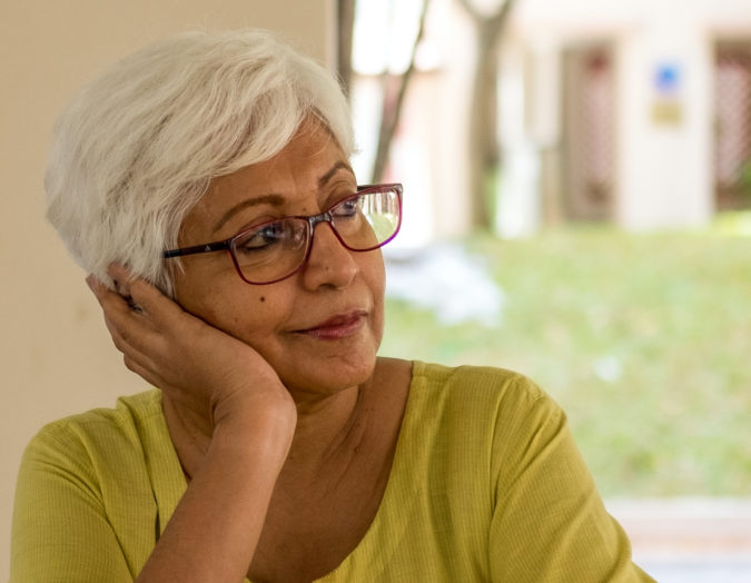 Drb lady with glasses